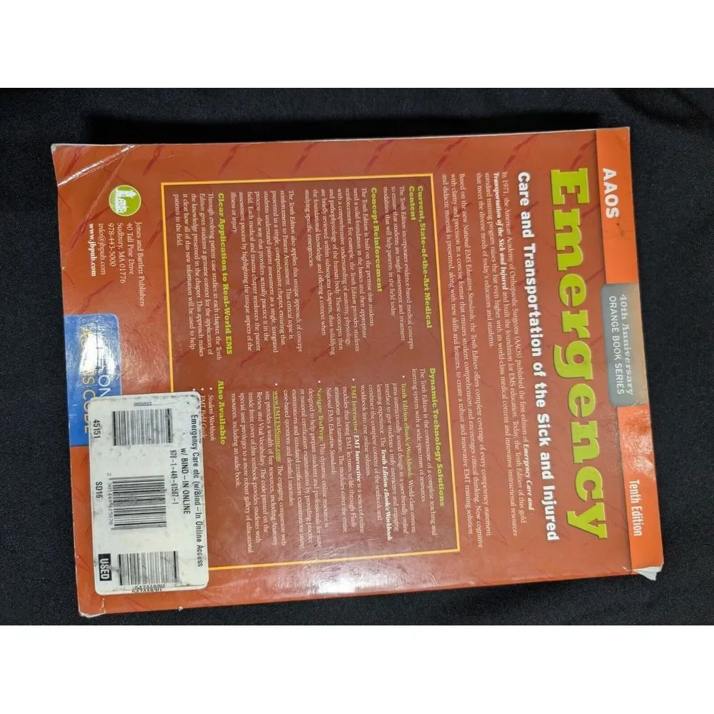 Emergency Care & Transportation Of The Sick & Injured 10th Edition 2011
